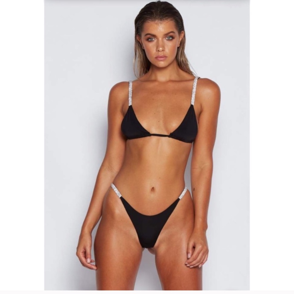 Meshki Crystal Bikini Top